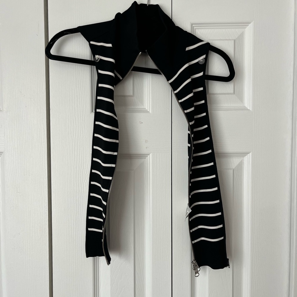 Veronica Beard black stripped Dickey - Picture 3 of 3